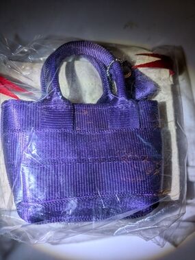 Harveys Seatbelt Christmas Ornament Mulberry Mini Bag